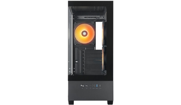 Корпус Chieftec VISTA GT-01B-OP 3x120mm A-RGB, ATX, без БЖ, Black - 644618