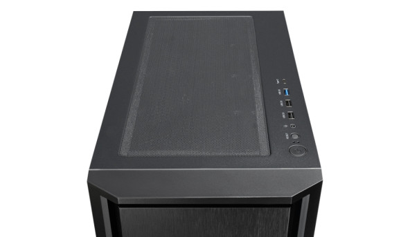 Корпус Chieftec Pro Midi Q AS-02B-OP ATX, без БЖ, Black - 644619