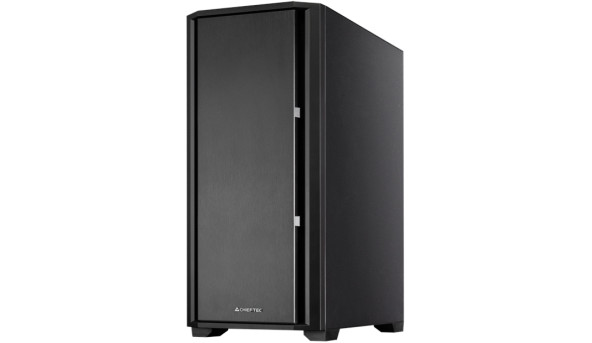 Корпус Chieftec Pro Midi Q AS-02B-OP ATX, без БЖ, Black - 644619