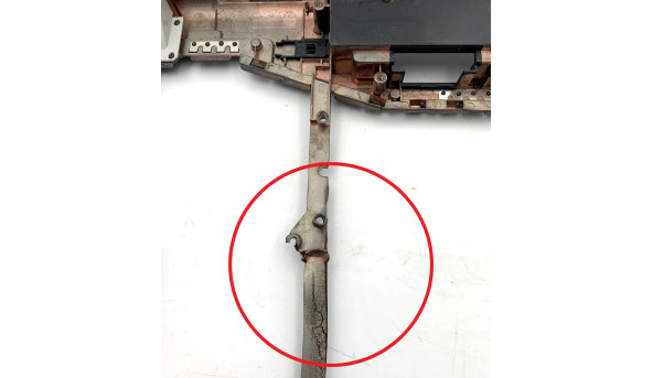 Нижняя часть корпуса к ноутбуку Asus PRO58V 13GNPC1AP070 Б/У - 644673