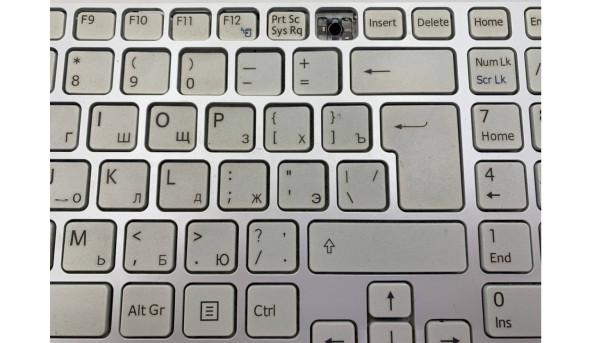 Клавіатура до ноутбука SONY SVE17 SVE17115FG SVE17125CG SVE171290X SVE17135CG V133846A-US Б/В - 644675