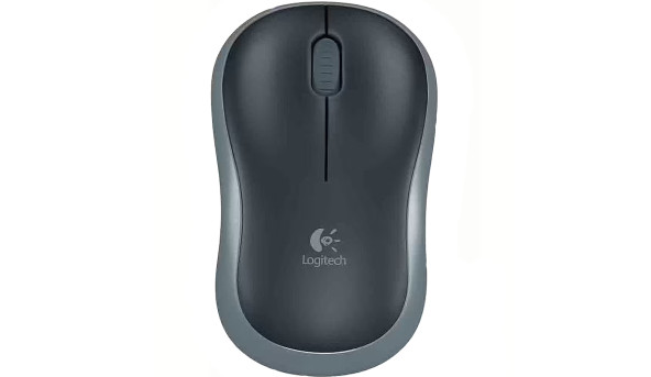 Мишка Logitech M185 бездротова, сіра