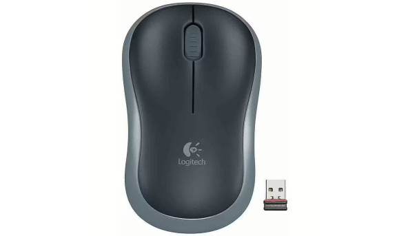 Мишка Logitech M185 бездротова, сіра - 644770