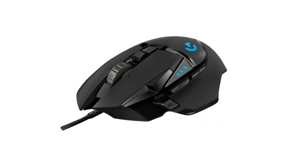 Мишка Logitech G502 Hero High Performance Gaming Mouse 11кн., 12000 dpi, чорна - 644772