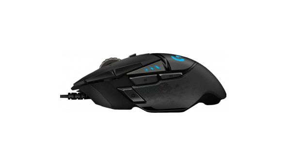 Мишка Logitech G502 Hero High Performance Gaming Mouse 11кн., 12000 dpi, чорна - 644772
