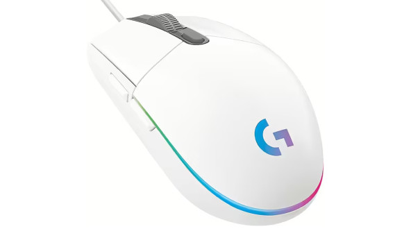 Мишка Logitech G102 Lightsync USB біла - 644774