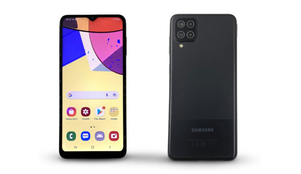 Смартфон Samsung Galaxy A12 Exynos 850 4/64 GB NFC Android 12 [PLS 6.5"] - Б/У
