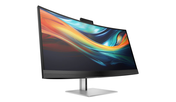 TFT 39.7" HP S7 Pro 740pm, IPS, 5K2K, вигн., HDMI, DP, USB-C, RJ-45, Cam, HAS, кол.,чорно-сріблястий - 645163