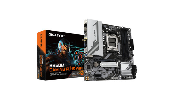 Gigabyte B650M GAMING PLUS WIFI (AM5 B650 4xDDR5 HDMI 2xDP mATX) - 645164