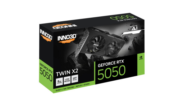 GeForce RTX5050 Inno3D TWIN X2, 8GB GDDR6 128bit PCI-E 5.0 - 645263