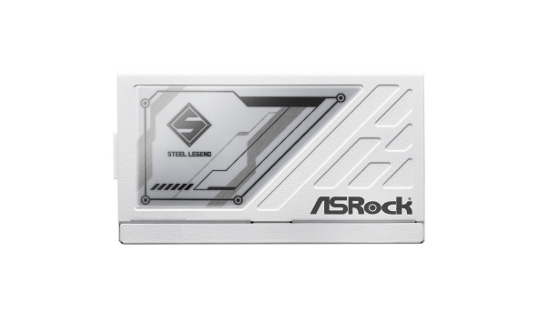 БЖ 1000W ASRock SteelLegend White SL-1000GW ATX 3.1 135mm, 80+ Gold, Fully Modular, Retail - 645307