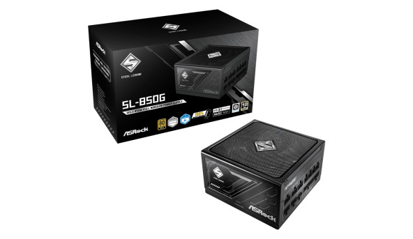 БЖ 850W ASRock SteelLegend SL-850G ATX 3.1 135mm, 80+ Gold, Fully Modular, Retail - 645311