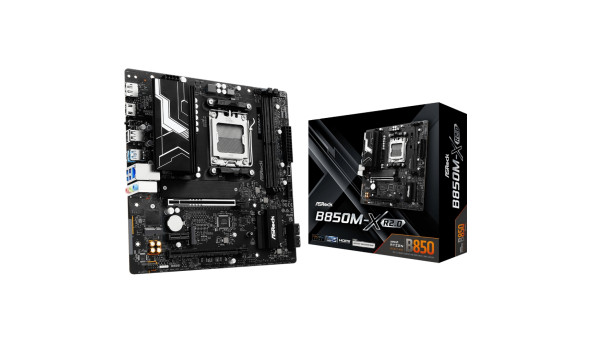 ASRock B850M-X R2.0 (AM5/B850, 2*DDR5, PCIex16, HDMI/DP, 4xSATA,2xM.2, 2.5GLan, mATX) - 645314