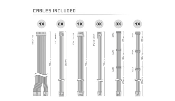 БЖ 850W ASRock SteelLegend White SL-850GW ATX 3.1 135mm, 80+ Gold, Fully Modular, Retail - 645319