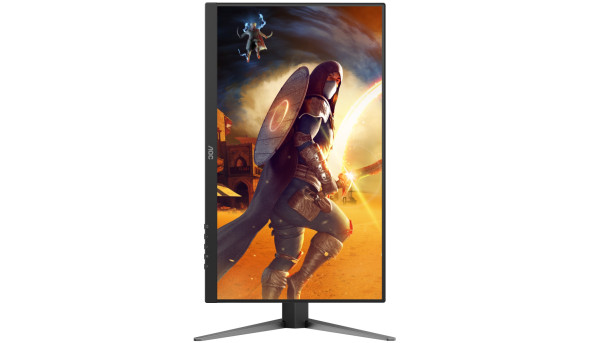TFT 27" AOC 27G4HA, Fast IPS, 200Гц, 2хHDMI, DP, HAS, Pivot, кол., чорно-червоний - 645421