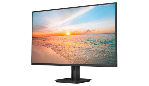 TFT 27" Philips 27E1N1200A, IPS, 120hz, VGA, HDMI, DP, колонки, чорний - 645423