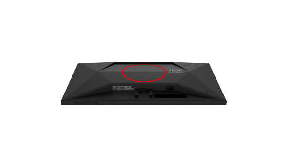 TFT 27" AOC 27G4HRE, Fast IPS, 200Гц, 2хHDMI, DP, колонки, чорно-червоний - 645424
