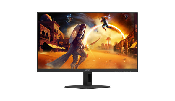 TFT 27" AOC 27G4HRE, Fast IPS, 200Гц, 2хHDMI, DP, колонки, чорно-червоний