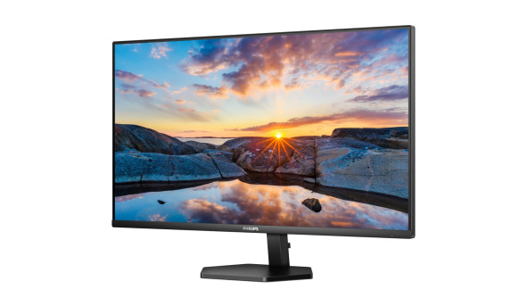 TFT 31.5" Philips 32E1N3100LA, VA, 75Гц, VGA, HDMI, колонки, чорний - 645425