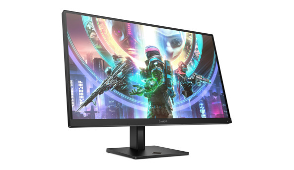 TFT 27" HP OMEN 27qs QHD, IPS, 240Hz, 1ms, 2xHDMI, DP, USB-hub, HAS, колонки, чорний - 645488