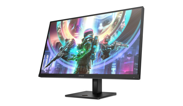 TFT 27" HP OMEN 27qs QHD, IPS, 240Hz, 1ms, 2xHDMI, DP, USB-hub, HAS, колонки, чорний - 645488