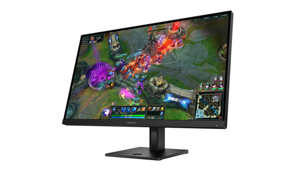 TFT 27" HP OMEN 27qs G2 QHD, IPS, 280Hz, 1ms, 2xHDMI, DP, USB-hub, HAS, колонки, чорний - 645539