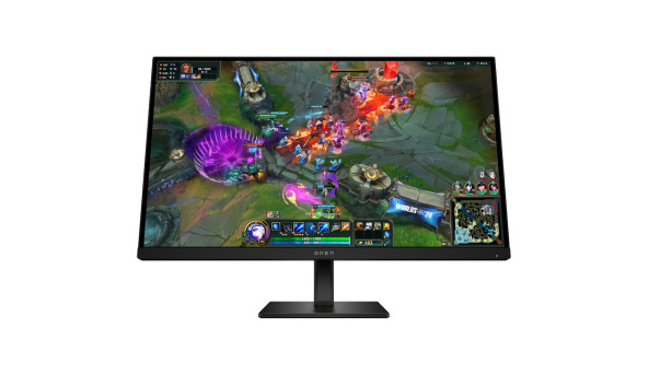 TFT 27" HP OMEN 27qs G2 QHD, IPS, 280Hz, 1ms, 2xHDMI, DP, USB-hub, HAS, колонки, чорний