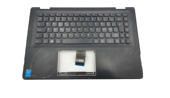 Середня частина корпусу з клавіатурою  до ноутбука Lenovo Yoga 500-14ISK  500-14IBD  5CB0J34105, 5CB0J34084 Б/В