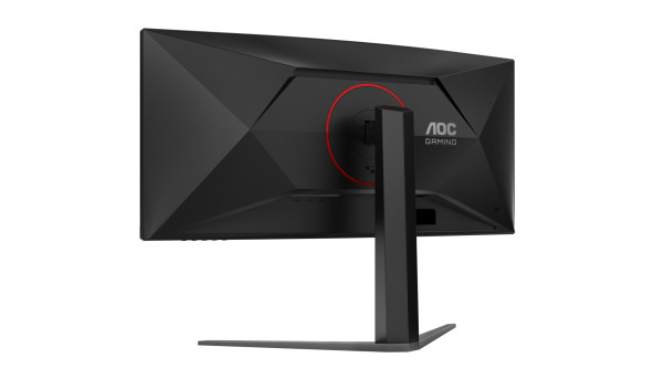 TFT 34" AOC CU34G4, WQHD, VA, вигн., 180Гц, 2хHDMI, DP, HAS, Pivot, чорно-червоний - 645658
