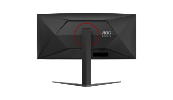 TFT 34" AOC CU34G4, WQHD, VA, вигн., 180Гц, 2хHDMI, DP, HAS, Pivot, чорно-червоний - 645658