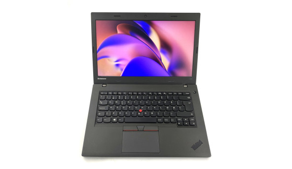 1 Ноутбук Lenovo ThinkPad L450 Intel Core I3-5005U 8 GB RAM 128 GB SSD [14"] - Б/В