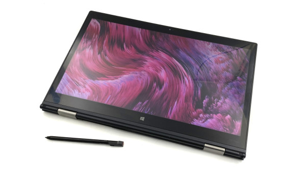 Сенсорний ноутбук Lenovo ThinkPad X1 Yoga 1st Gen Intel Core I5-6200U 8 RAM 128 SSD [IPS 14" QuadHD] - Б/В