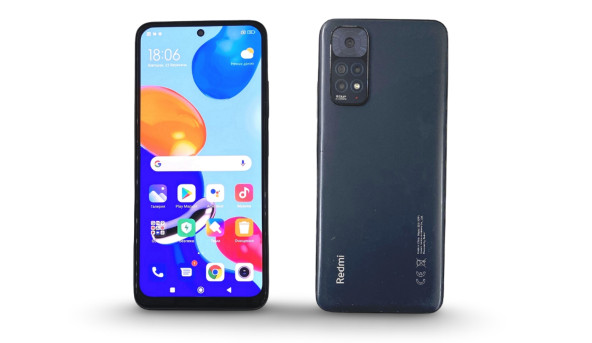 Смартфон Xiaomi Redmi Note 11 Qualcomm Snapdragon 680 4/64 GB  NFC Android 11 [AMOLED 6.43"] - Б/У