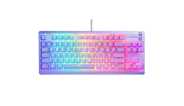 Клавіатура ігрова SteelSeries Apex 3 TKL UA  Lavender
