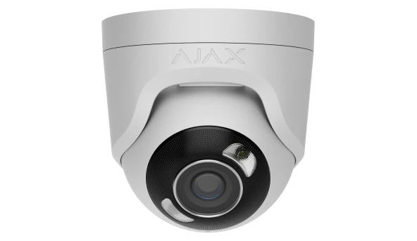 IP видеокамера Ajax TurretCam HL (8 Mp/4 mm) white