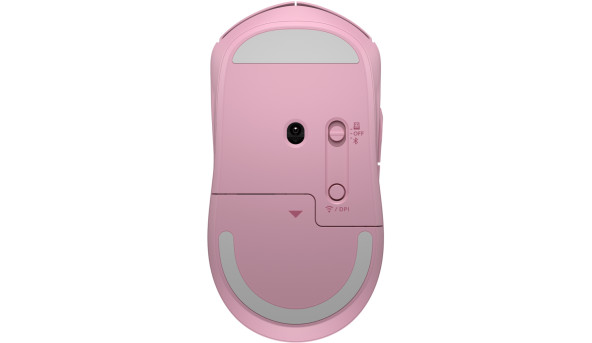 Мишка бездротова HP 400 Quiuet, 5 кн., 1200 dpi рожева - 646034