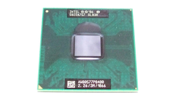 Процесор INTEL CORE 2 DUO P8400 - 2.26 GHZ - 3MB CACHE - 1066mhz - SOCKET   Б/В