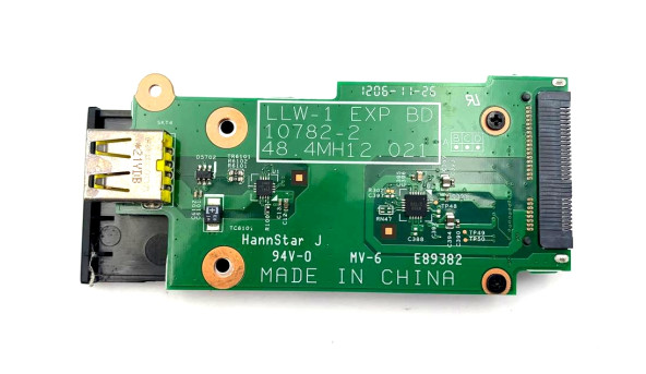 Роз'єм USB і Card Rider для ноутбука Lenovo E520 48.4MH17.021  48.4MH12.021  Б/В
