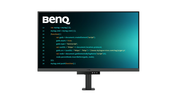 TFT 31.5" BenQ RD320UA, 4K, IPS, 2xHDMI, DP, USB-C, Pivot, колонки, сірий