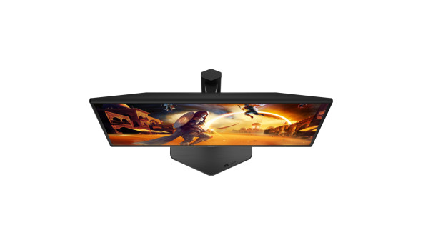 TFT 24.5" AOC Q25G4SR, Fast IPS, 300 Гц, 2xHDMI, DP, HAS, Pivot, колонки, чорно-червоний - 646599