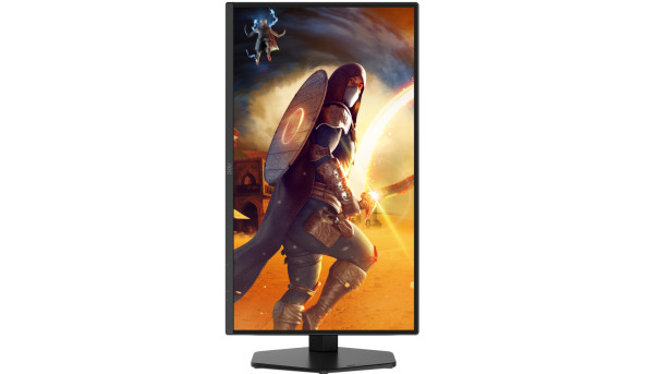 TFT 24.5" AOC Q25G4SR, Fast IPS, 300 Гц, 2xHDMI, DP, HAS, Pivot, колонки, чорно-червоний - 646599