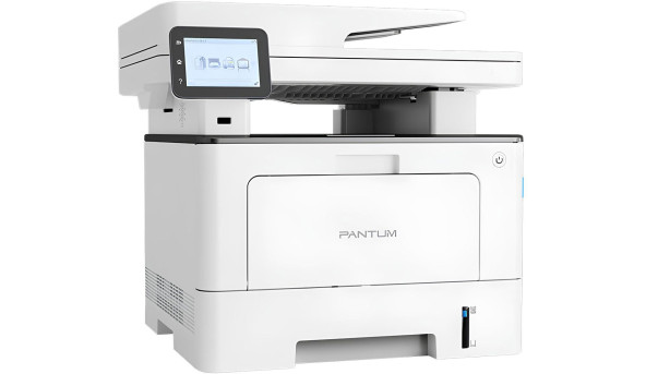 БФП А4 Pantum BM5110ADN (40 стор/хв, 1200x1200 dpi, duplex, ADF, Ethernet, touchscreen, білий) - 646747