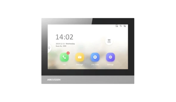 Видеодомофон Hikvision DS-KH8380-WTE1/Flush