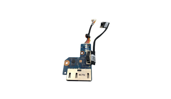 Плата разъема питания со шлейфом к ноутбуку Lenovo B50-30, B50-45, B50-70, B50-80, B51-30 ZIWB2 LS-B094P DC020020800-SMY1 Б/У - 647144