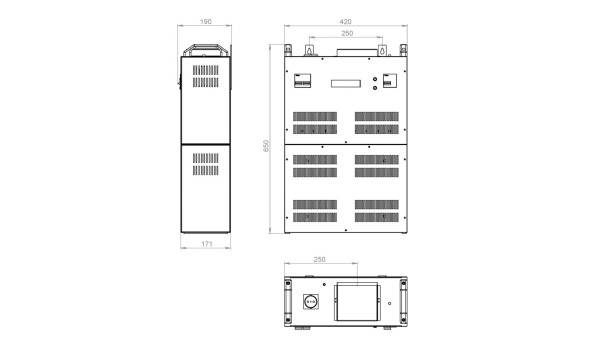 Стабілізатор напруги Volter-54 с (3*18) - 647303