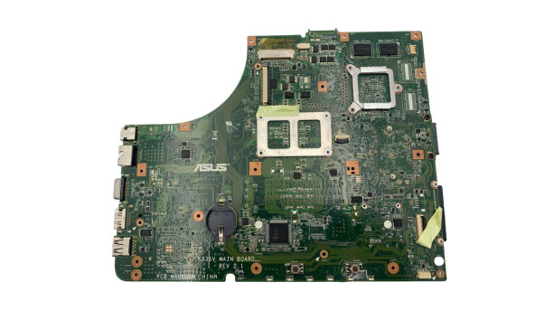 Материнская плата к ноутбуку ASUS K53 K53SD K53SV K53E 60-N4BMB3200-B05 K53SV MAIN BOARD REV 2.1 + чип GeForce GT520M Б/У - 647392
