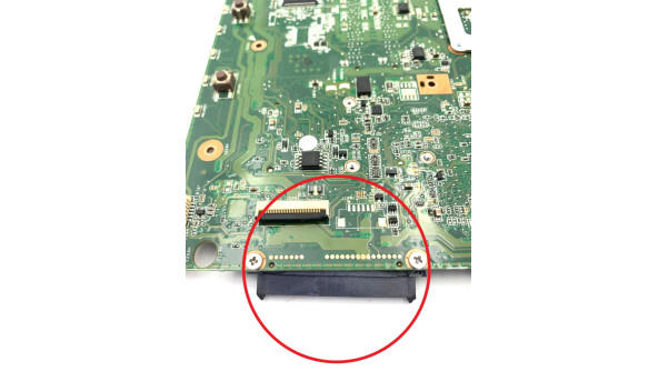 Материнская плата к ноутбуку ASUS K53 K53SD K53SV K53E 60-N4BMB3200-B05 K53SV MAIN BOARD REV 2.1 + чип GeForce GT520M Б/У - 647392