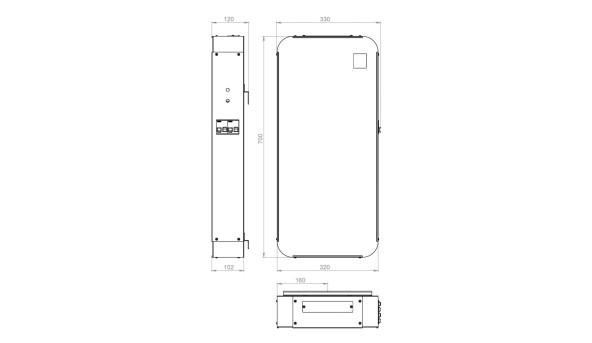 Стабілізатор напруги Volter Smart- 33 (3*11) - 647419