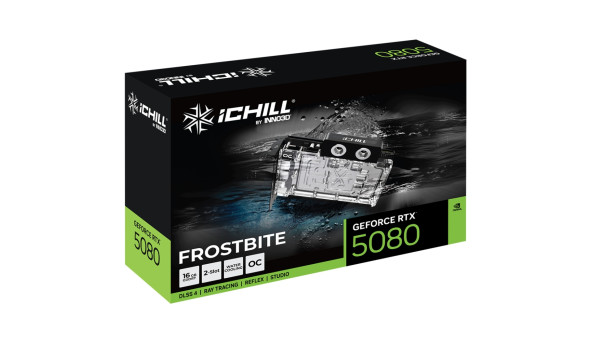GeForce RTX5080 Inno3D ICHILL FROSTBITE, 16GB GDDR7, 256bit, PCI Express 5.0 - 647475