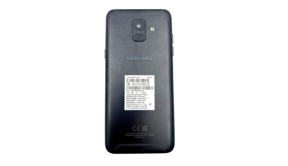 Задняя крышка корпуса  со стеклом камеры к телефону Samsung Galaxy A6 A600  A-WJ-180706-03 Б/У